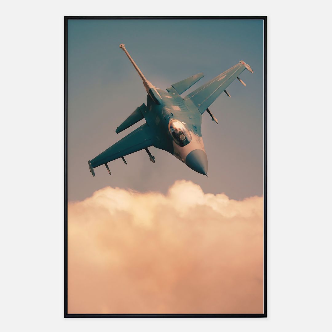 F-16 Poster - 24" x 36"