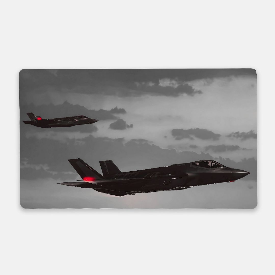 F-35 Dual Sortie Desk Mat - Large (24" x 14")