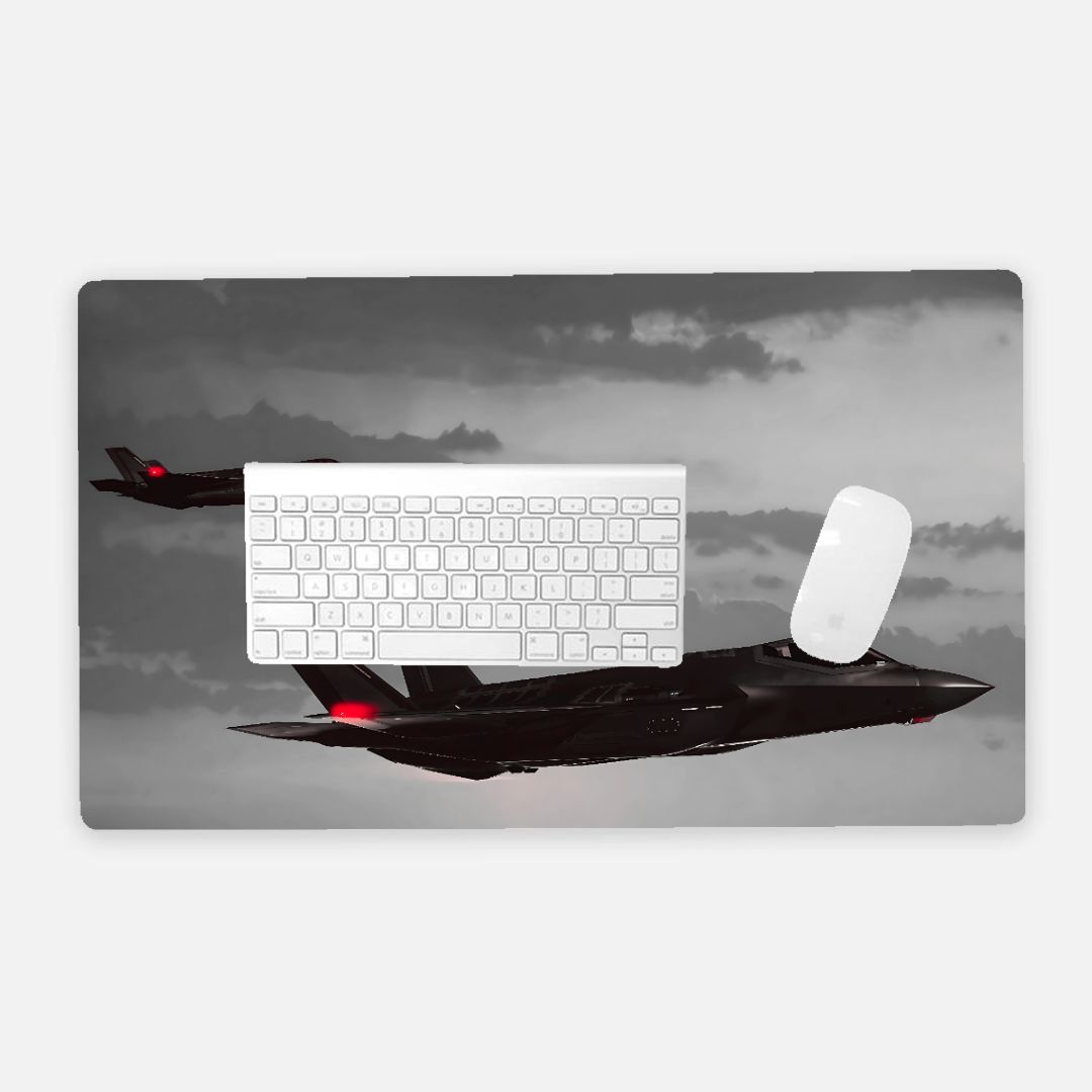 F-35 Dual Sortie Desk Mat - Large (24" x 14")