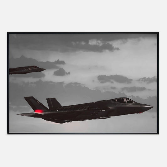 F-35 Dual Sortie Poster - 24" x 36"