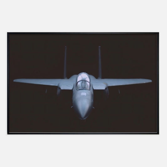 F-15 Minimalist Poster - 24" x 36"