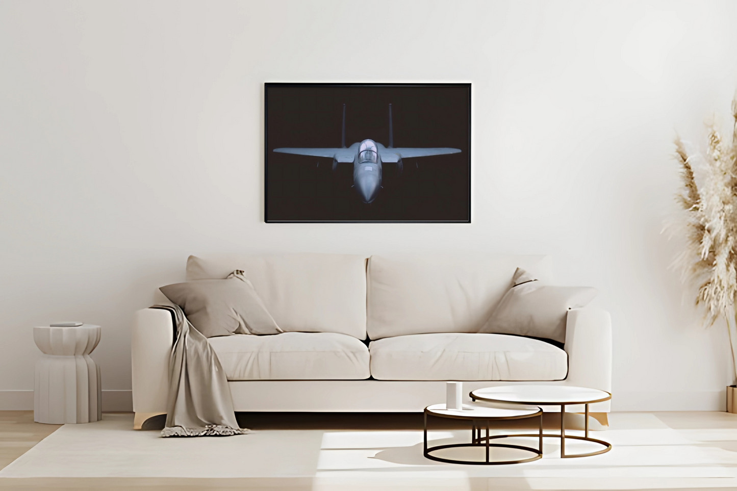 F-15 Minimalist Poster - 24" x 36"